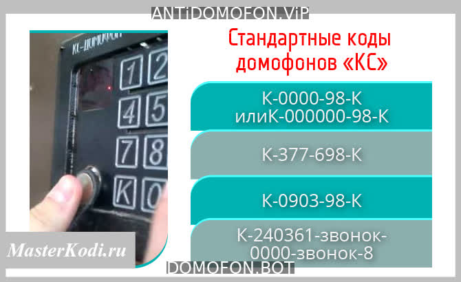 Открыть подъезд кодом Балашиха